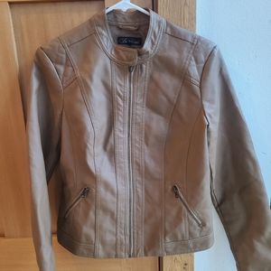 Faux Leather Jacket